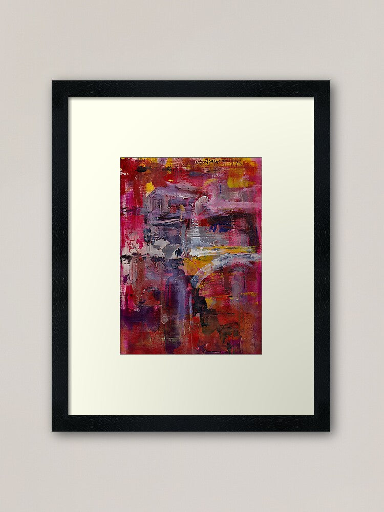 Acrylic 12” x 9” Abstract - Unchained