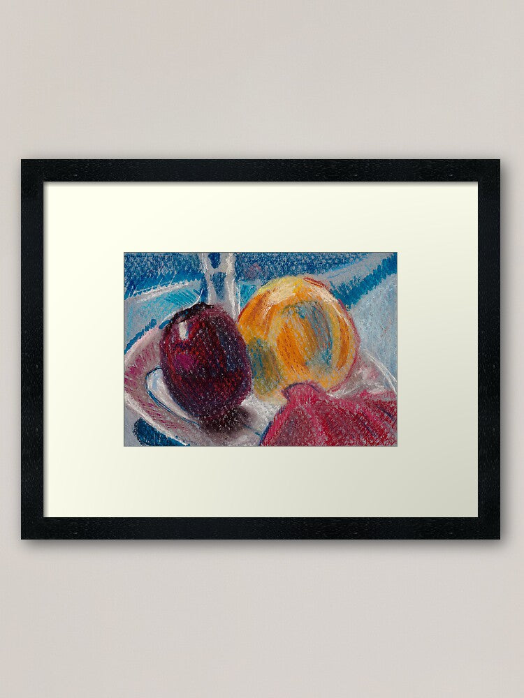 Soft Pastel - 4” x 3” - Tropical Fruit On Table